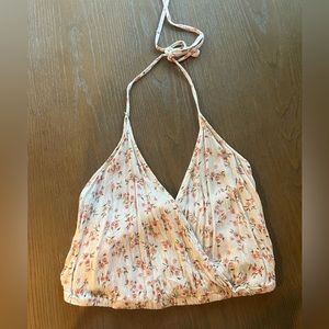 floral halter top